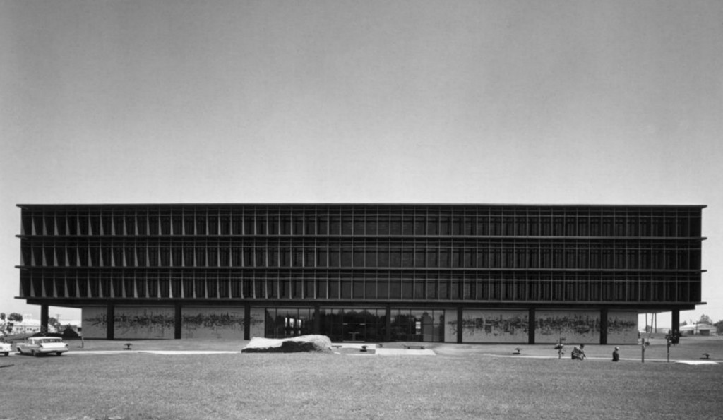 SMUD Headquarters Building and Parking Garage, 1961