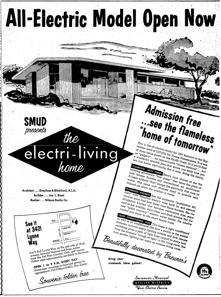 SMUD Electri-Living for Young Homemakers_Sacramento Bee 570913 pD-3 (ad cropped)