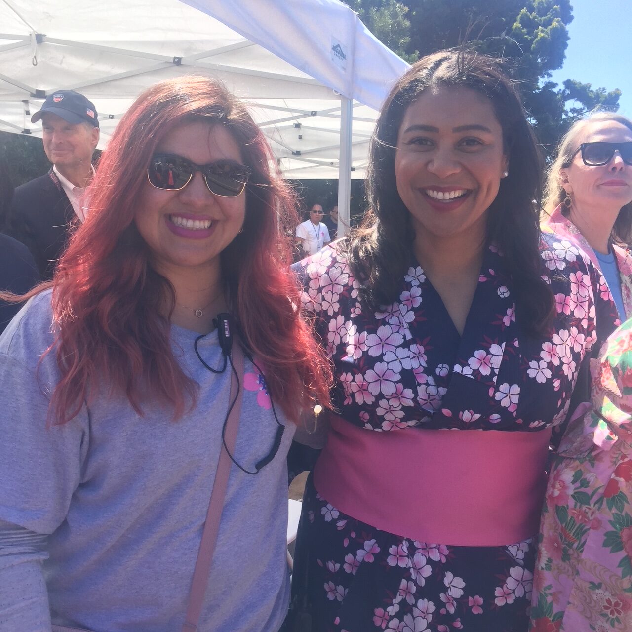 Diana with SF Mayor London Breed